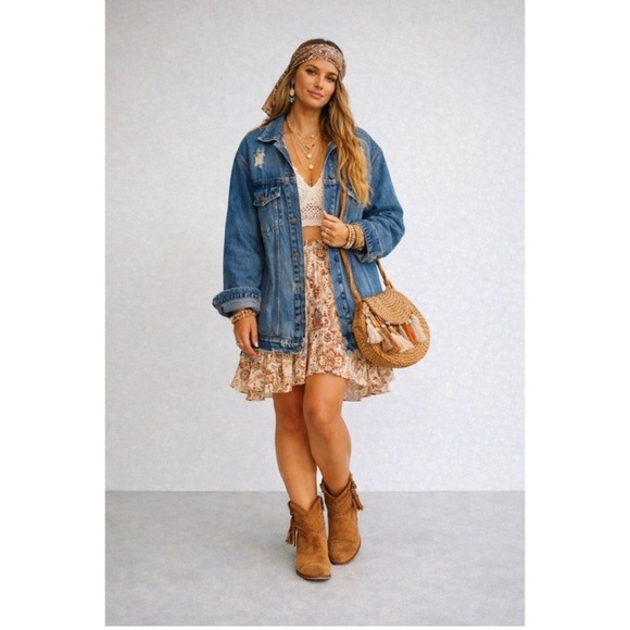 Zara Jackets & Blazers - ZARA Ripped Jean Jacket